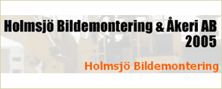 Holmsjö Bildemontering & Åkeri AB