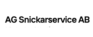 AG Snickarservice AB