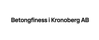 Betongfiness i Kronoberg AB