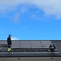 Solceller