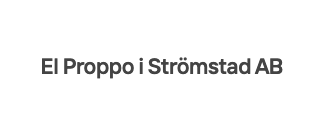 El Proppo i Strömstad AB