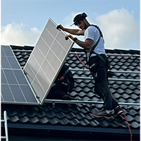 Solceller
