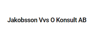 Jakobsson Vvs O Konsult AB