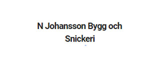 N Johansson Bygg och Snickeri