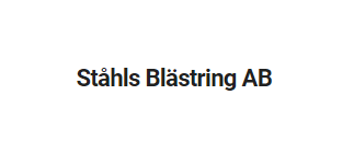 Ståhls Blästring AB