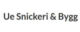Ue Snickeri & Bygg AB