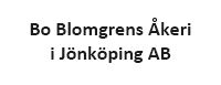 Bo Blomgrens Åkeri i Jönköping AB