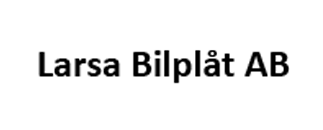 Larsa Bilplåt AB
