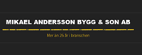 Mikael Andersson Bygg & Son AB