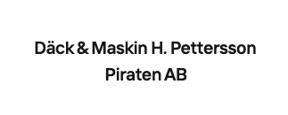 Däck & Maskin H. Pettersson Piraten AB