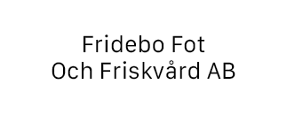 Fridebo Fot Och Friskvård AB