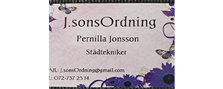 Pernilla Jonssons Ordning