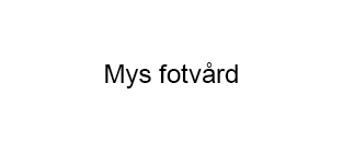 Mys Fotvård i Lycksele AB