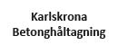 Karlskrona Betonghåltagning