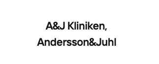 A&J Kliniken, Andersson&Juhl