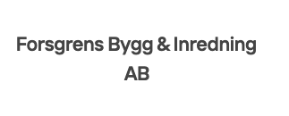 Forsgrens Bygg & Inredning AB