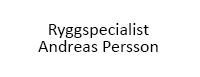 Ryggspecialist Andreas Persson