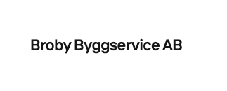 Broby Byggservice AB
