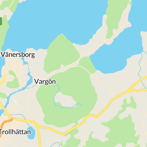 vänersborg karta Vänersbkarta   hitta.se