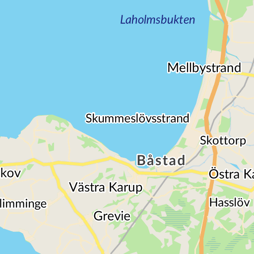 Båstad Karta Sverige | Fylker Kart