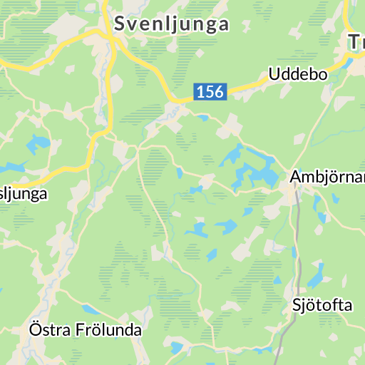 karta över svenljunga kommun Svenljunga karta   hitta.se