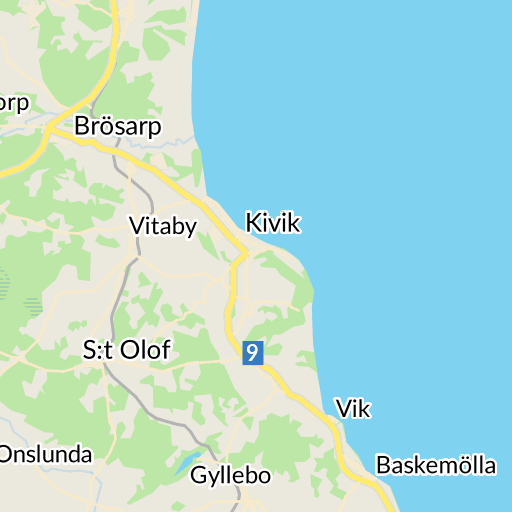 Karta Kivik Sverige | Teneriffa Karta