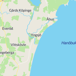 Karta över Degeberga