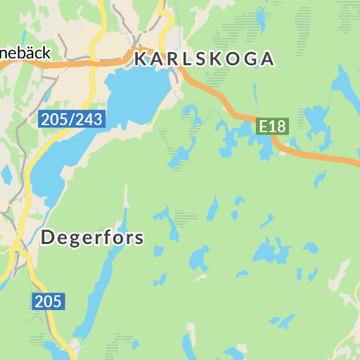 Karta över Karlskoga | Karta Nerja