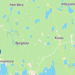 kosta karta Eriksmåla karta   hitta.se