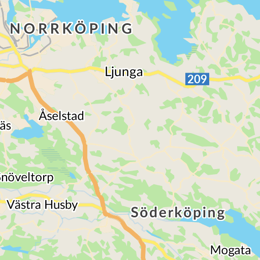 Karta över Söderköping – Karta 2020