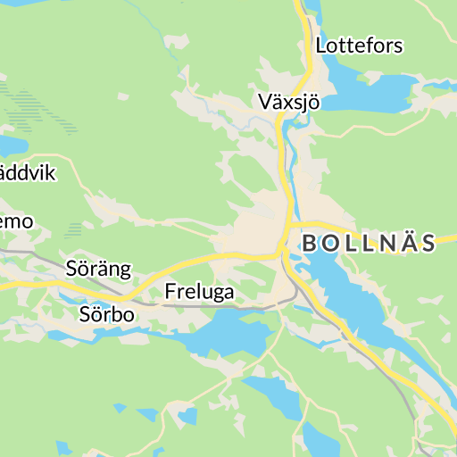 Karta över Bollnäs – Karta 2020
