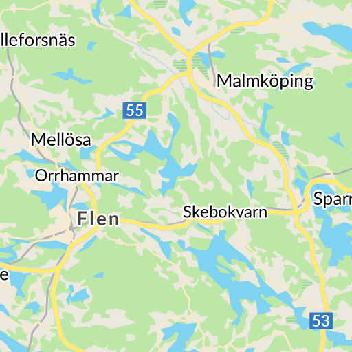 Karta över Malmköping – Karta 2020