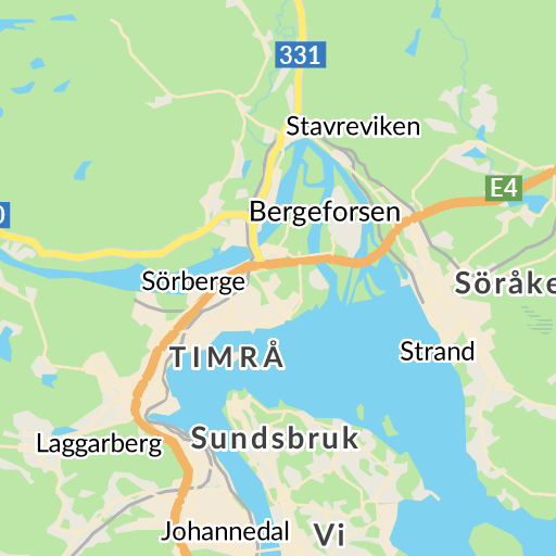 Karta Sundsvalls Centrum – Karta 2020