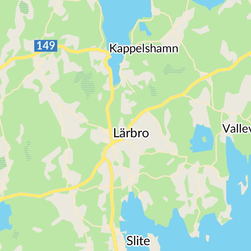 lärbro gotland karta Lärbro karta   hitta.se