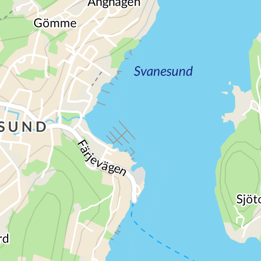 karta svanesund Selmas Väg 7 Svanesund karta   hitta.se