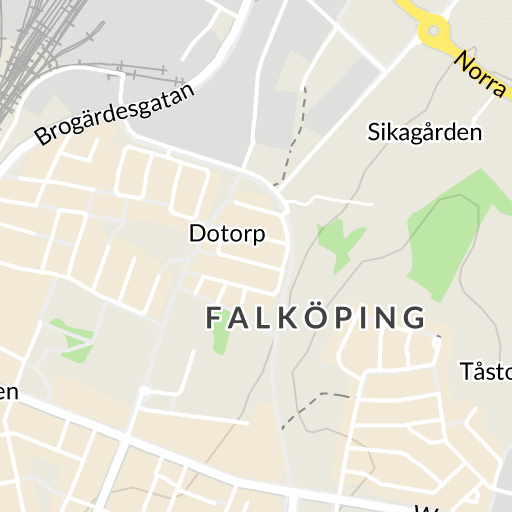 karta över falköping Bergsliden 4 Falköping karta   hitta.se