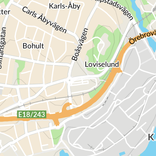 Karta över Karlskoga – Karta 2020