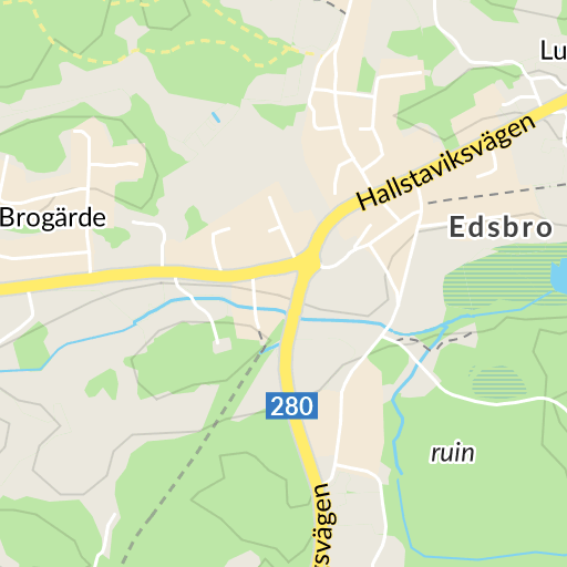 karta edsbro Sågverksvägen 6 C Edsbro karta   hitta.se