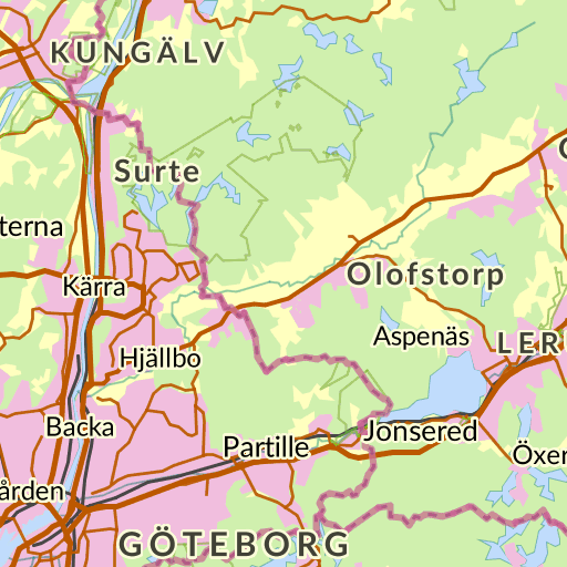 karta göteborg med omnejd Götebkarta   hitta.se