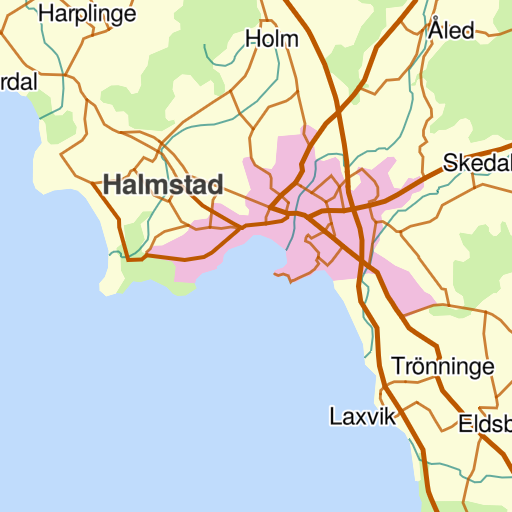halmstads karta Halmstad Karta Hitta Se halmstads karta