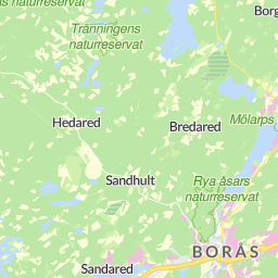 Fristad Sverige Karta