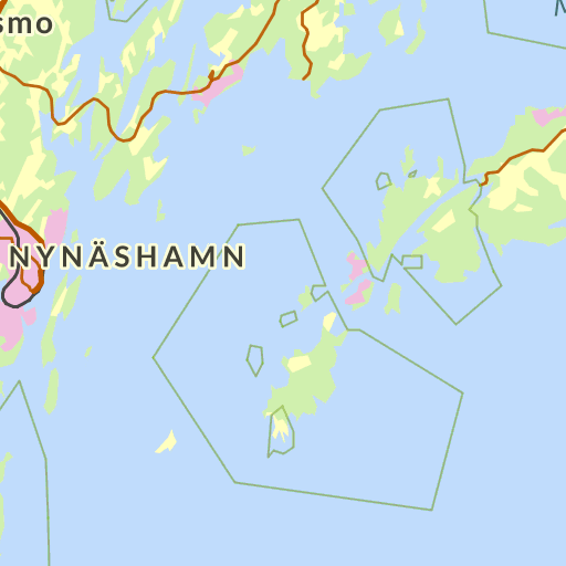 Karta över Nynäshamn | Karta 2020